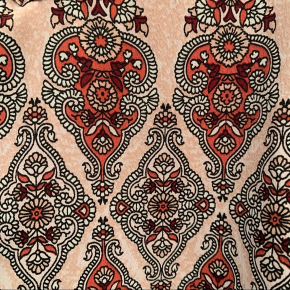 Boho print tank top. Light weight. Size S - Picture 5 of 6